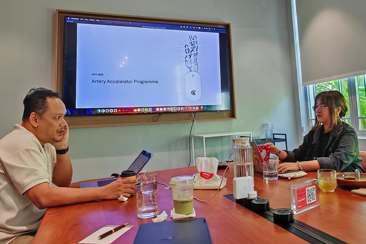 Artery team in a programme meeting