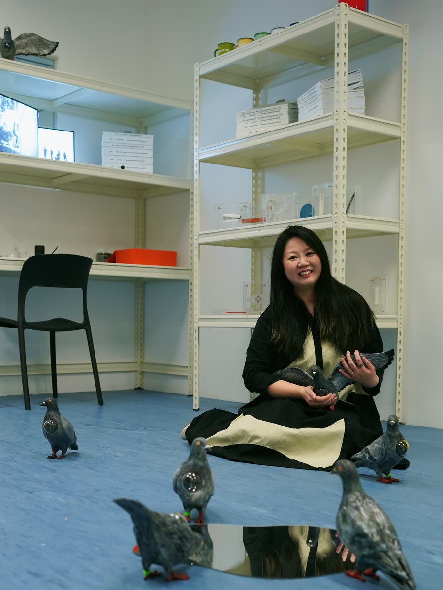 Portrait of Joanne Lim in her studio